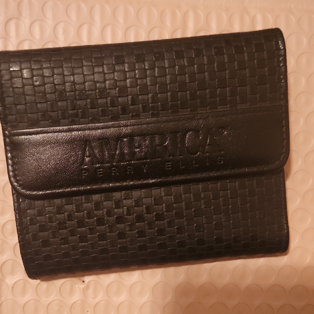 Perry Ellis Black Wallet for Woman